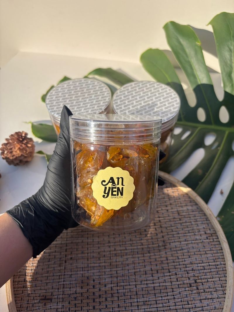 Cóc sấy dẻo muối ớt - hũ